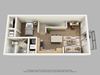 Private Entry Upper Studio